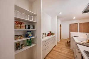 ストックさえもお洒落に収納