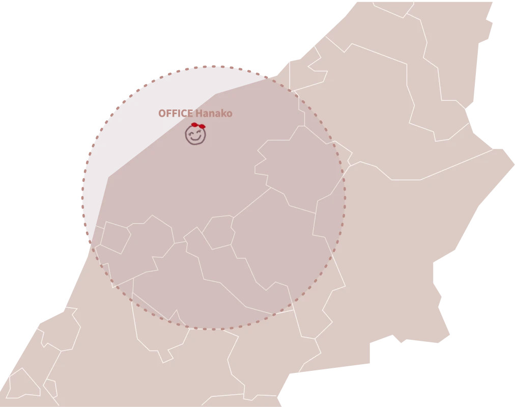 新潟県の地図