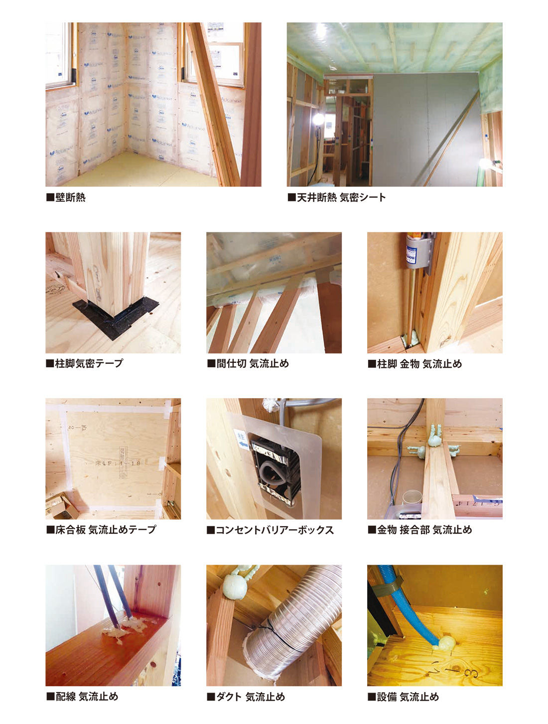防湿機密性能の高い断熱材